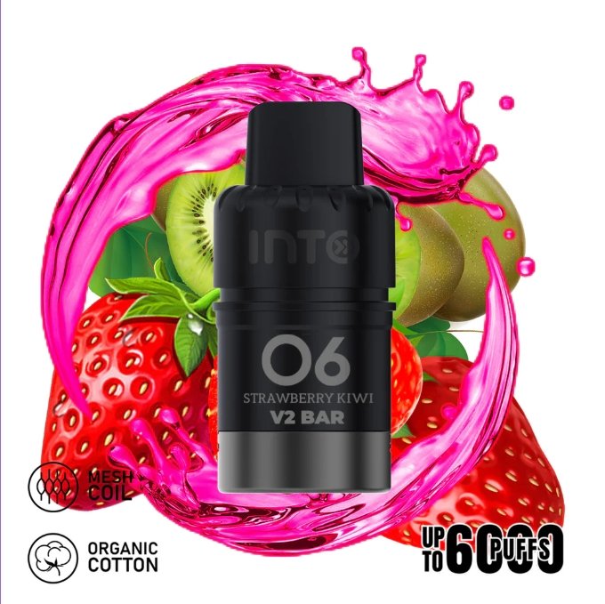 INTO V2 (Compatible IGET Bar Plus) Straberry Kiwi